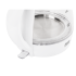 Elektrinis stiklinis virdulys TEESA, baltas, TSA1511W, 2200 W, 1,7 l