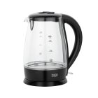 Elektrinis stiklinis virdulys TEESA, juodas, 2200 W, TSA1511B, 1,7 l