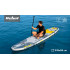 SUP lenta, pilka – REBEL ACTIVE PRO RBA-4518