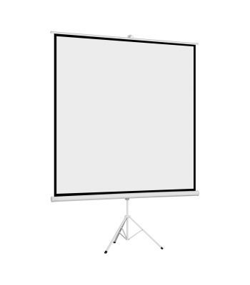 Stovimas projekcinis ekranas Cabletech 200 x 200 cm 100"