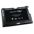 Juodas natūralios odos dėklas Samsung Galaxy Tab P5100