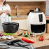 Karšto oro gruzdintuvė Teesa Digital Air Fryer, balta, 3,2 l