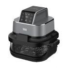 Karšto oro gruzdintuvė TEESA GLASS AIR FRYER, 1,5 L, 4 L, 1500 W