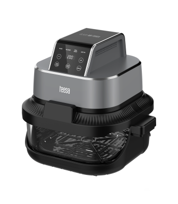 Karšto oro gruzdintuvė TEESA GLASS AIR FRYER, 1,5 L, 4 L, 1500 W
