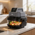 Karšto oro gruzdintuvė TEESA GLASS AIR FRYER, 1,5 L, 4 L, 1500 W