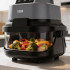 Karšto oro gruzdintuvė TEESA GLASS AIR FRYER, 1,5 L, 4 L, 1500 W