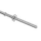 Lengvai lenktas štangos grifas, Rebel Active RBA-2222, 30 mm, 150 cm, 8,5 kg, iki 170 kg