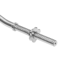 Stipriai lenktas štangos grifas Rebel Active RBA-2210, 25 mm, 120 cm, 5,3 kg