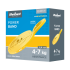 Lateksinė treniruočių guma REBEL ACTIVE Power Band, geltona, PL-1, 4–7 kg