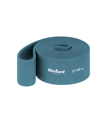 Lateksinė guma treniruotėms Rebel Active Power Band, mėlyna, PL-6, 27–68 kg