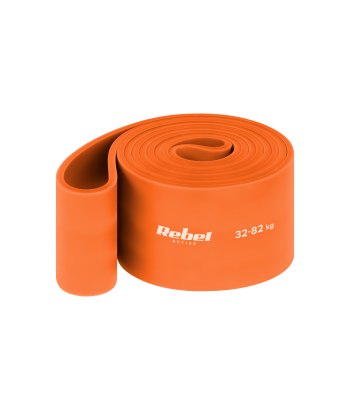 Treniruočių guma TPE Power Band Rebel Active PT-7, oranžinė, 32–82 kg