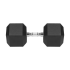 Ketaus hantelis su gumine danga, HEX REBEL ACTIVE, 35 kg