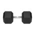 Ketaus hantelis su gumine danga HEX Rebel Active, 40 kg