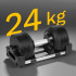 Reguliuojamas ketaus hantelis Rebel Active, 24 kg