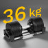 Reguliuojamas ketaus hantelis REBEL ACTIVE 36 kg