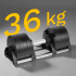 Reguliuojamas automatinis ketaus hantelis Rebel Active, 36 kg, 2 kg žingsniu