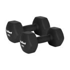 Ketaus neopreniniai hanteliai HEX REBEL ACTIVE, 2 x 10 kg