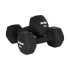 Ketaus neopreniniai hanteliai HEX REBEL ACTIVE, 2 x 10 kg