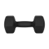 Ketaus neopreniniai hanteliai HEX REBEL ACTIVE, 2 x 10 kg