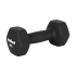 Ketaus neopreniniai hanteliai, REBEL ACTIVE, HEX, 2 x 5 kg