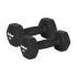 Ketaus neopreninių hantelių rinkinys REBEL ACTIVE HEX – 30 kg (2x1kg+2x2kg+2x3kg+2x4kg+2x5kg)
