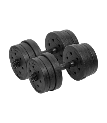 Reguliuojami bituminiai hanteliai Rebel Active 2x10kg