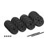 Reguliuojami bituminiai hanteliai Rebel Active RBA-2328-15, 2 x 15 kg