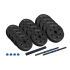 Reguliuojami bituminiai hanteliai su jungtimi Rebel Active RB-2300, 2 x 10 kg
