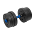Reguliuojami bituminiai hanteliai su jungtimi Rebel Active RB-2300, 2 x 10 kg