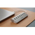 USB 3.0 šakotuvas Rebel, 7 prievadų