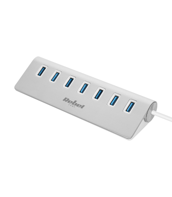 USB 3.0 šakotuvas Rebel, 7 prievadų