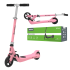 Elektrinis paspirtukas vaikams, rožinis – Fun Wheels