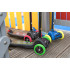 Triratis paspirtukas REBEL KIDS WHEELS GREEN