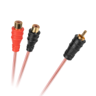 Jungiamasis kabelis, 1 RCA kištukas – 2 RCA lizdai, 0.2m