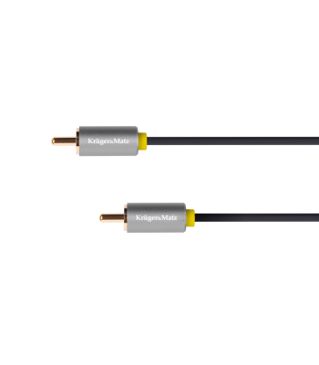 RCA–RCA kabelis Kruger&Matz Basic, 1 m