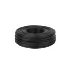 2 x RCA kabelis, juodas, HQ, 100m