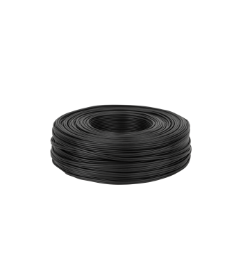 2 x RCA kabelis, juodas, HQ, 100m