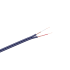 Mėlynas RCA kabelis, 2 x RCA-3mm, 100 m