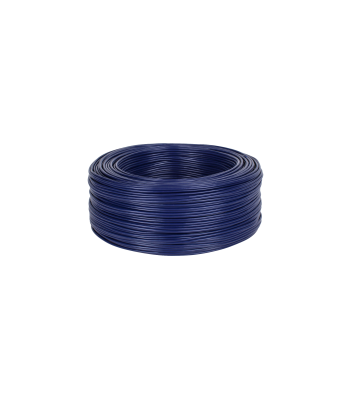 Mėlynas RCA kabelis, 2 x RCA-3mm, 100 m