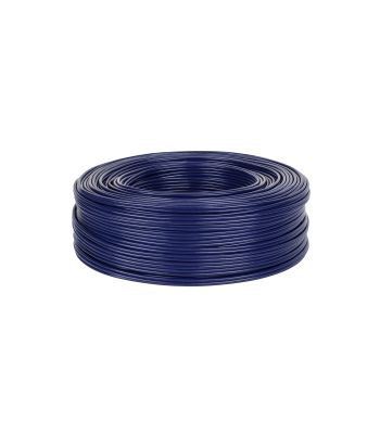 Kabelis, mėlynas, 2 x RCA-4mm