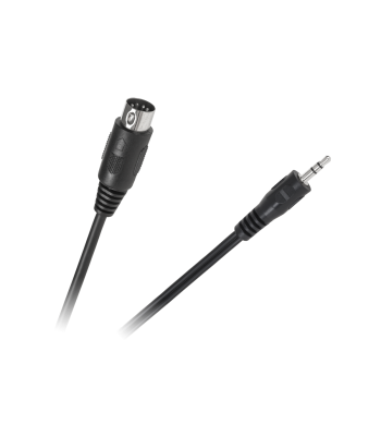 Jungiamasis kabelis 5-DIN–JACK, 3,5 mm stereo, 1,2 m