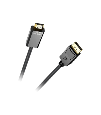 DisplayPort–HDMI kabelis, 4K, 180cm