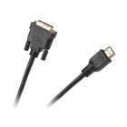 Kabelis DVI–HDMI 24+1, juodas, 1.8M