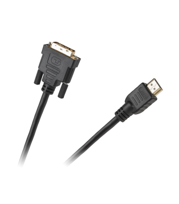 Kabelis DVI–HDMI 24+1, juodas, 1.8M