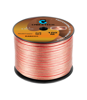 Garsiakalbio kabelis KAB0331, 6mm, 100m