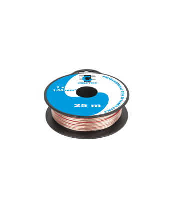 Garsiakalbio kabelis CCA 25M 1.0mm