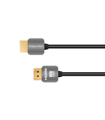 HDMI kabelis, kištukas–kištukas (A–A), 4K, Kruger&Matz, 3.0m