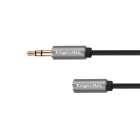 Stereo kabelis jack 3,5 mm kištukas–lizdas Kruger&Matz Basic, 1.8m