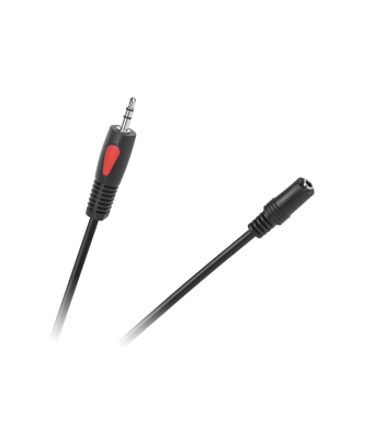 Jack 3,5 mm kištuko ir lizdo kabelis Cabletech Eco-Line 3.0m