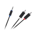 Kabelis Cabletech standard Jack 3.5-2RCA 10m